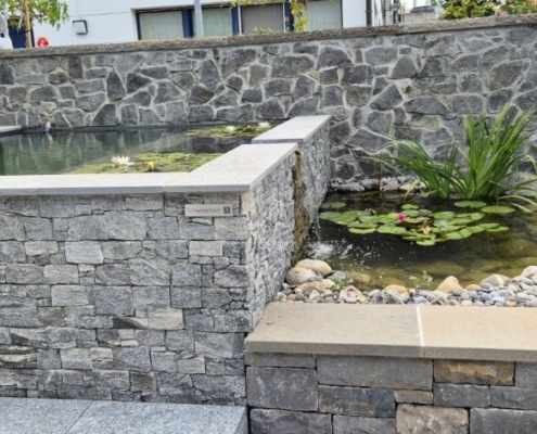 Schwimmteichbecken Showgarten