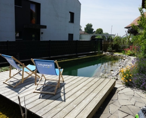 Schwimmteich ohne Technik