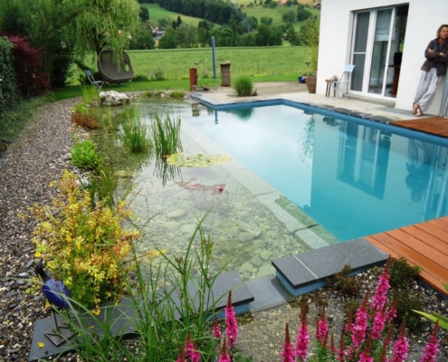 Schwimmteich Burgistein