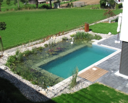 Schwimmteich Tafers